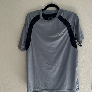 🆕PRO PLAYER PERFORMANCE🆕 MEN’s GRAY AND BLACK ATHLEISURE SHIRT SIZE M EUC